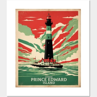 Prince Edward Island Canada Vintage Poster Tourism 2 Posters and Art